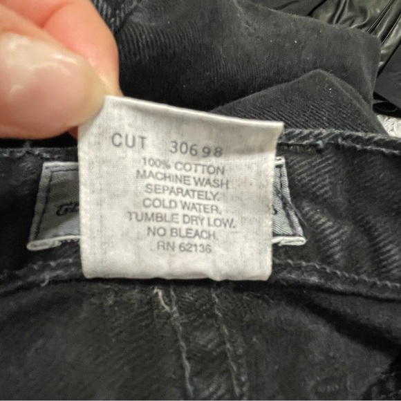 Guess by Georges Marciano Mom Jeans Womens High Rise Black Vintage Size 27 - Picture 12 of 13